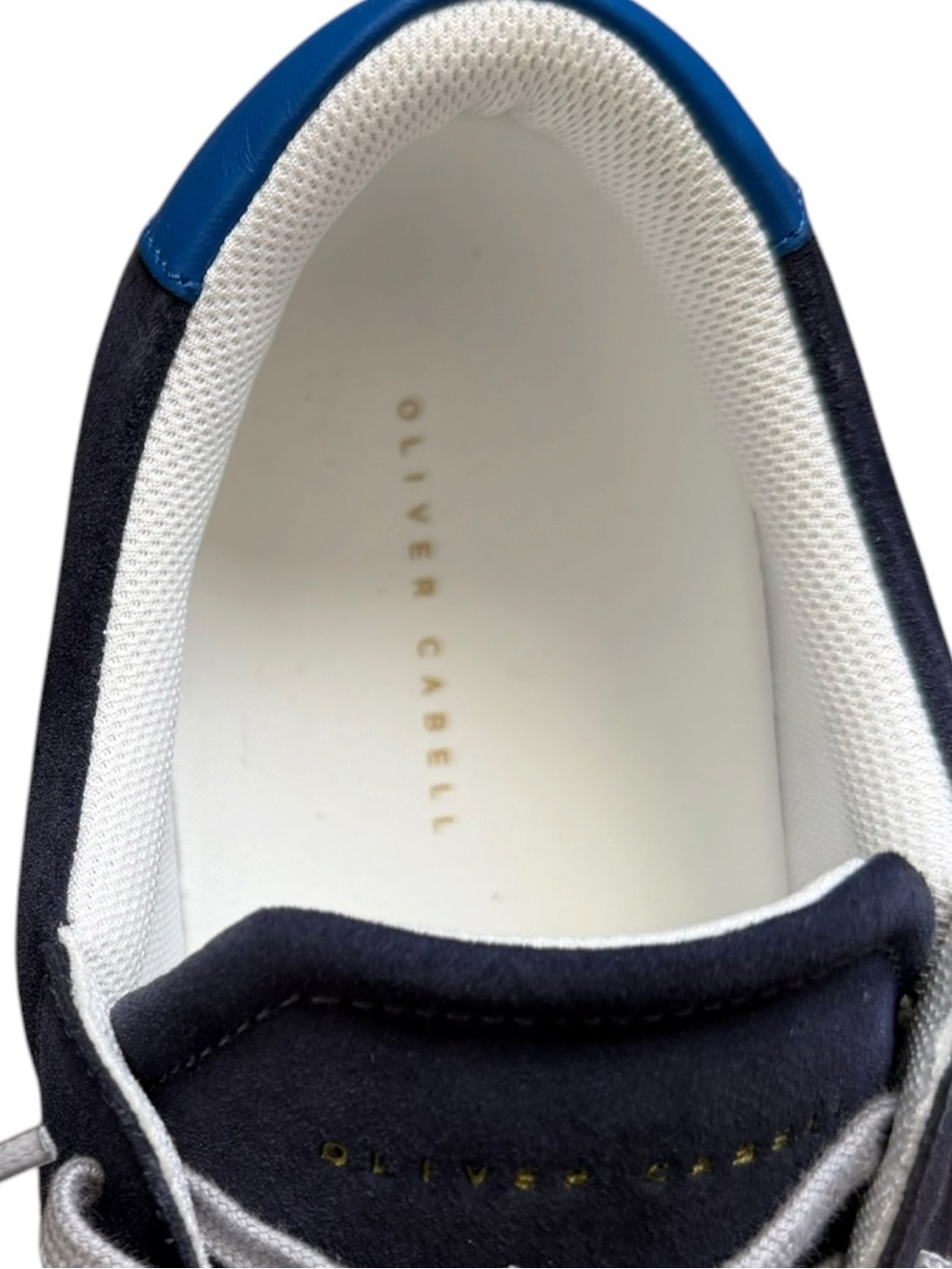 New! Oliver Cabell Low 1 Yale Marine Blue Low-Top Sneakers New In Box - Picture 5 of 10